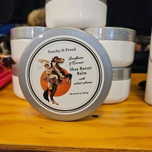 Punchy-N-Proud Western Woman Cowgirl Moisturizing Balm Riceflower Coconut